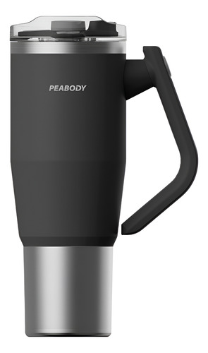 VASO TERMICO PEABODY PE-MG1200N 1200ML NEGRO