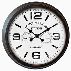 RELOJ PARED METAL 47CM