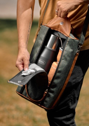 BOLSO CAPIBARA DOBLE CIERRE CORDURA NEGRO FULL VB7164