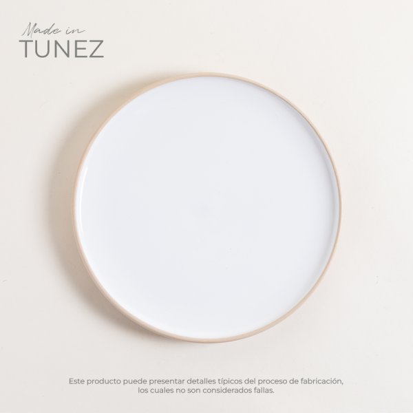 PLATO PLAYO KORBA GRIS OSC BRILLANT C/BEIGE 27CM