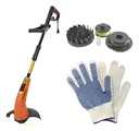 COMBO JARDIN TRAMONTINA BORDEADORA CARRETEL GUANTES