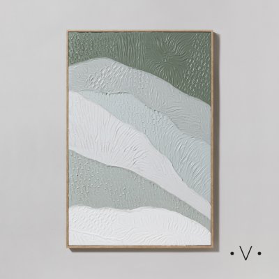 CUADRO GARDEN GREEN 62X92 CM 0653033