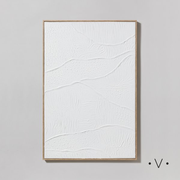 CUADRO GARDEN WHITE 62X92 CM 0651108