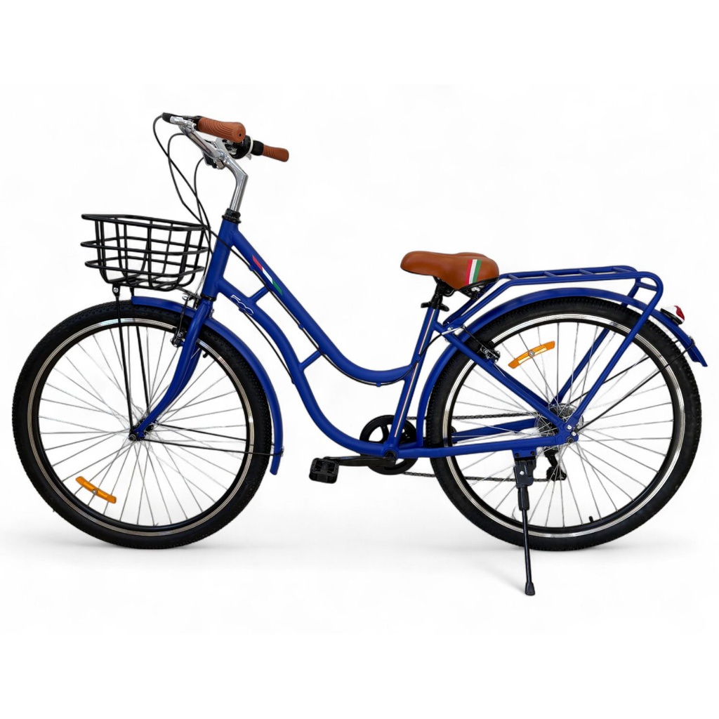 BICICLETA FIAT S03Q R29 7 VEL AZUL URBANA