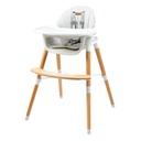 SILLA DE COMER CARESTINO ESTOCOLMO SL006-GR GRIS CLARO