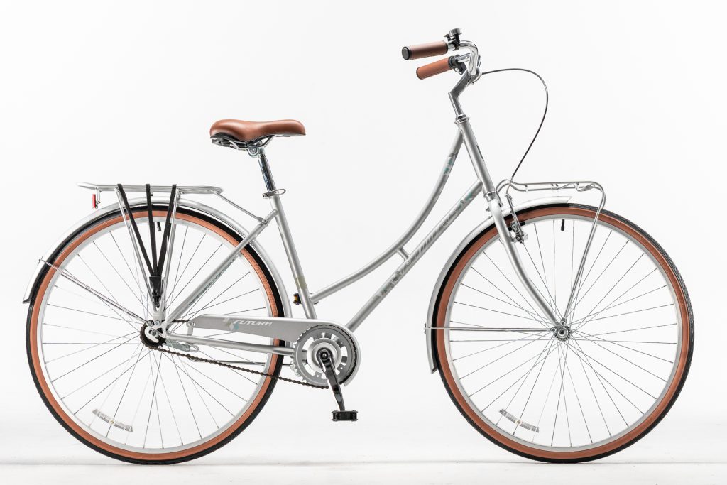 BICICLETA FUTURA CAROLINA R28 PASEO GRIS