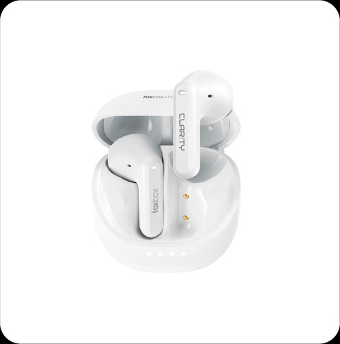AURICULAR INALAMBRICO FOXBOX BOOST CLARITY BLANCO