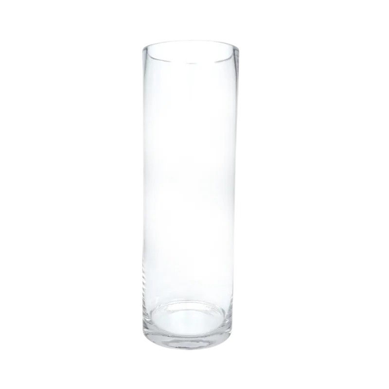 FLORERO DE VIDRIO 12X35 CM E41