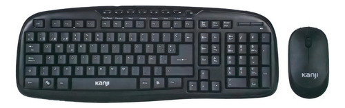 TECLADO Y MOUSE KANJI KJ-TECMOUIN005 INALAMBRICO