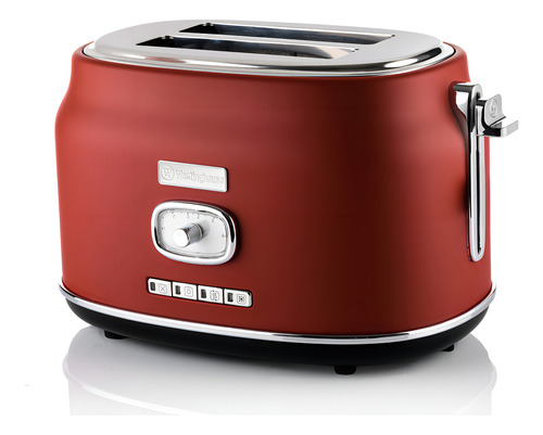 TOSTADORA WESTINGHOUSE WH-TM800-01 RETRO ROJA