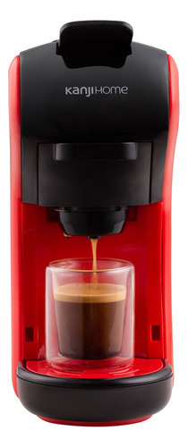 CAFETERA KANJIHOME MULTICAPSULA CM1500MC01 ROJA
