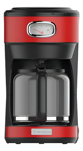 CAFETERA WESTINGHOUSE CMF1000S01 RETRO ROJA