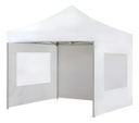 GAZEBO WAGGS GZBO01 3X3 MTS BLANCO CON PAREDES 935