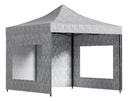 GAZEBO WAGGS GZBO03 3X3 MTS CAMUFLAJE GRIS CON PAREDES