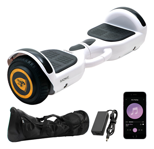SKATE HOVERBOARD GADNIC HOVER1BL 6.5 HL08 BLUETOOTH BLANCO