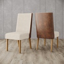SILLA HENN ANNE X2 S33-531 NATURAL CORANO/LINO