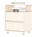 MESA DE LUZ HENN CAMPECHE D07-139 2 CAJONES CASTAÑO