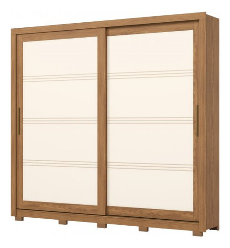 ROPERO HENN MEDELIN D326-127 2 PUERTAS CORREDIZAS NATURAL OFF WHITE