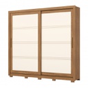 ROPERO HENN MEDELIN D326-127 2 PUERTAS CORREDIZAS NATURAL OFF WHITE