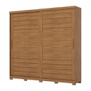 ROPERO HENN CAYMAN D337-128 2 PUERTAS NATURAL