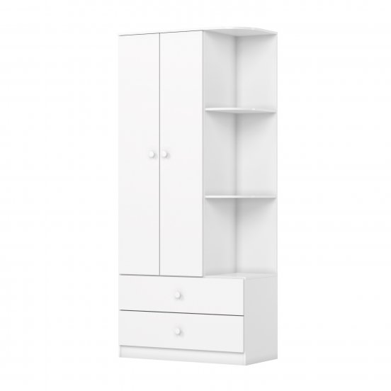 ROPERO HENN LABIRINTO I117-10 2 PUERTAS BLANCO