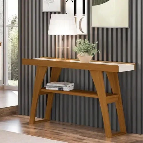 MESA RECIBIDOR MENPHIS S350-127 NATURE/OFF WHITE