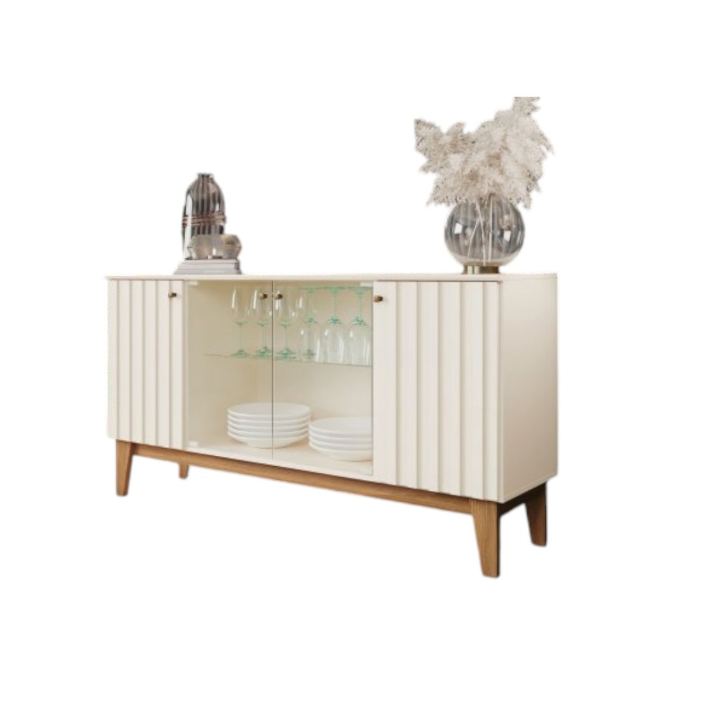 BAHIUT HENN EIFFEL S352-129 4 PUERTAS OFF WHITE NATURE