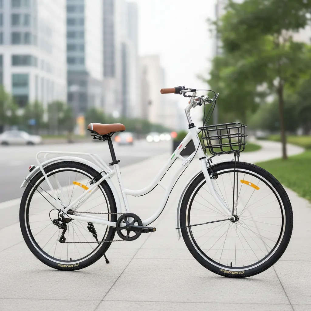 BICICLETA FIAT S12Q R29 7 VEL BLANCA URBANA