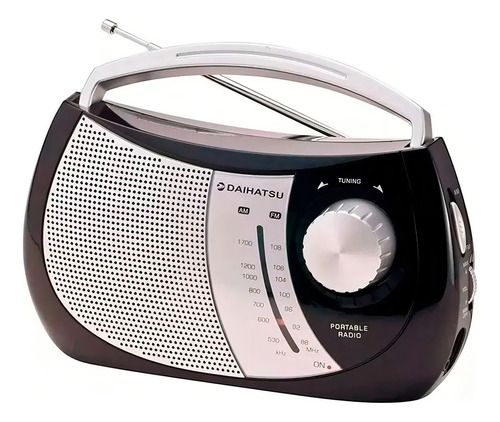 RADIO DUAL DAIHATSU D-RP38/BK AM/FM NEGRO