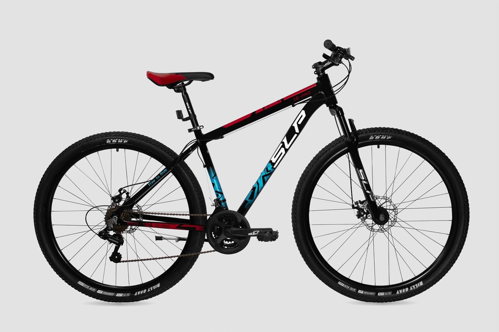 BICICLETA SLP MTB ALUMINIO 10PRO R29 T20 NEGRO BLANCO ROJO 0017192