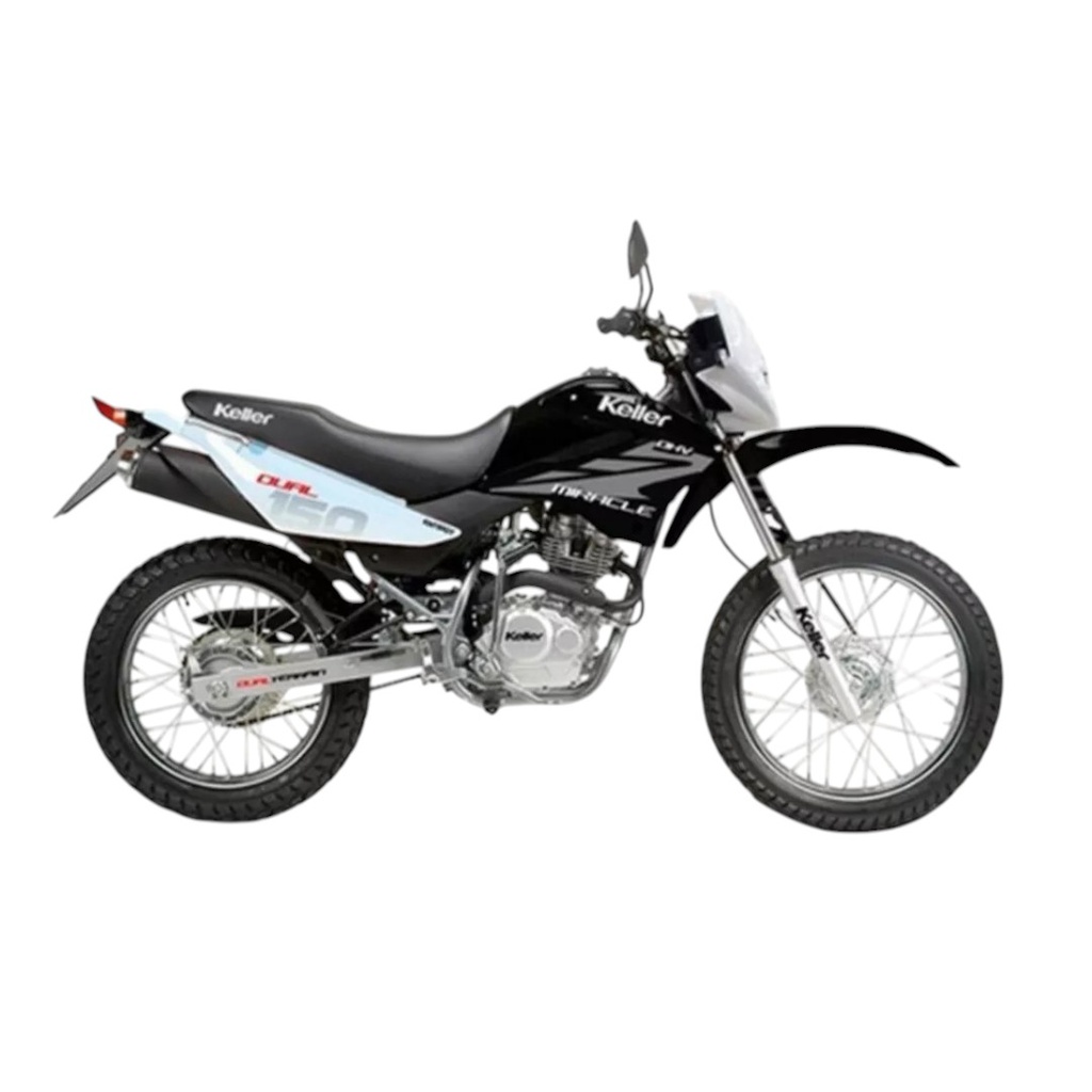 MOTO KELLER MIRACLE 150 KN150GY NEGRA