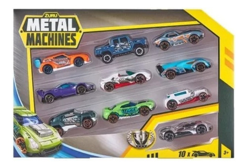 PACK AUTITOS METAL MACHINES DIE CAST ZURU X10 – PERSONAJE SCORPIAX
