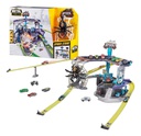PISTA DE AUTOS METAL MACHINES SPIDER STRIKE ZURU GARAGE INTERACTIVO