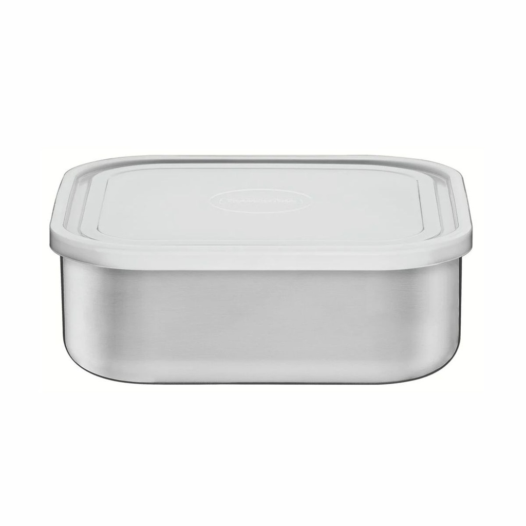 CONTENEDOR TRAMONTINA 61223/730 INOX 23 CM CUADRADO
