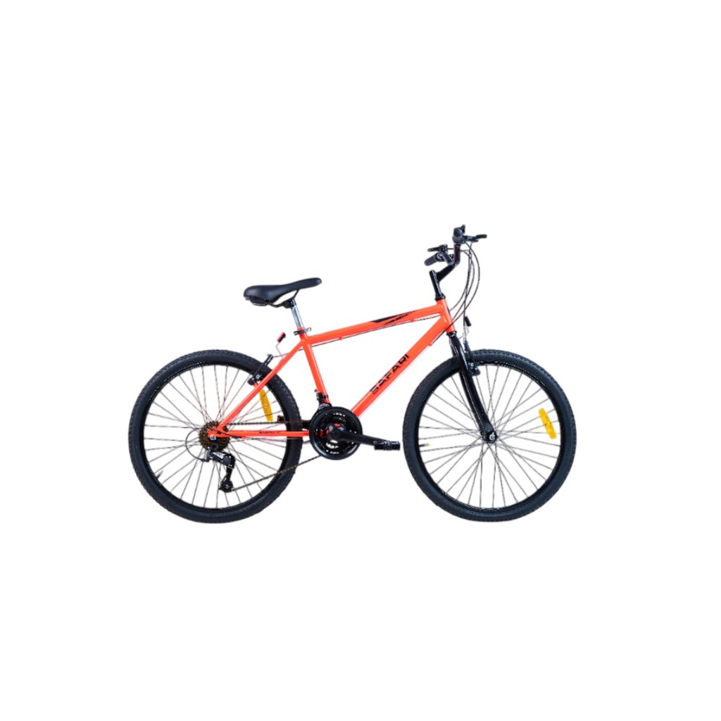 BICICLETA ENRIQUE SAFARI R24 18 VEL NARANJA