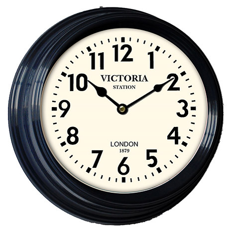 RELOJ PARED METAL 22 CM H2603