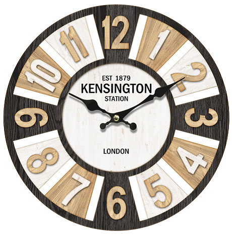 RELOJ DE PARED SIN VIDRIO 49CM PL7078