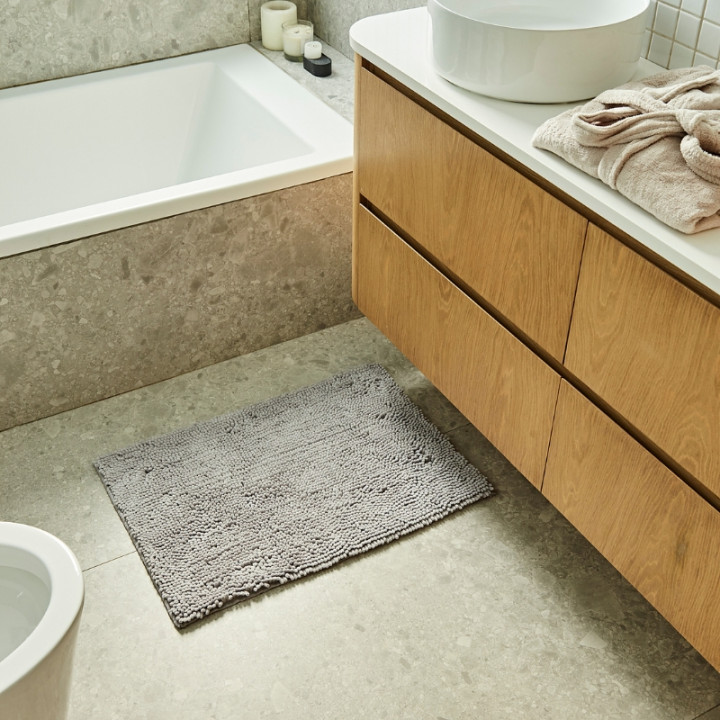 ALFOMBRA BOUCLE PARIS GRIS CLARO FUL012