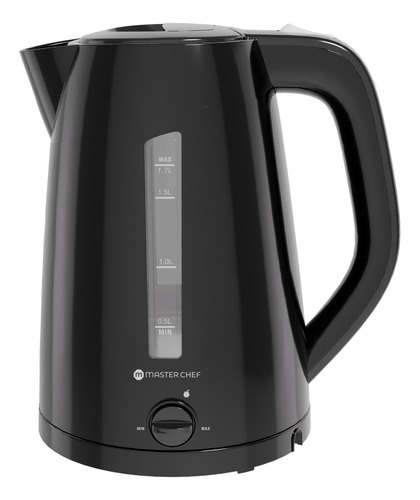 PAVA ELECTRICA MASTER CHEF MC-K3702N 1.7 L NEGRA