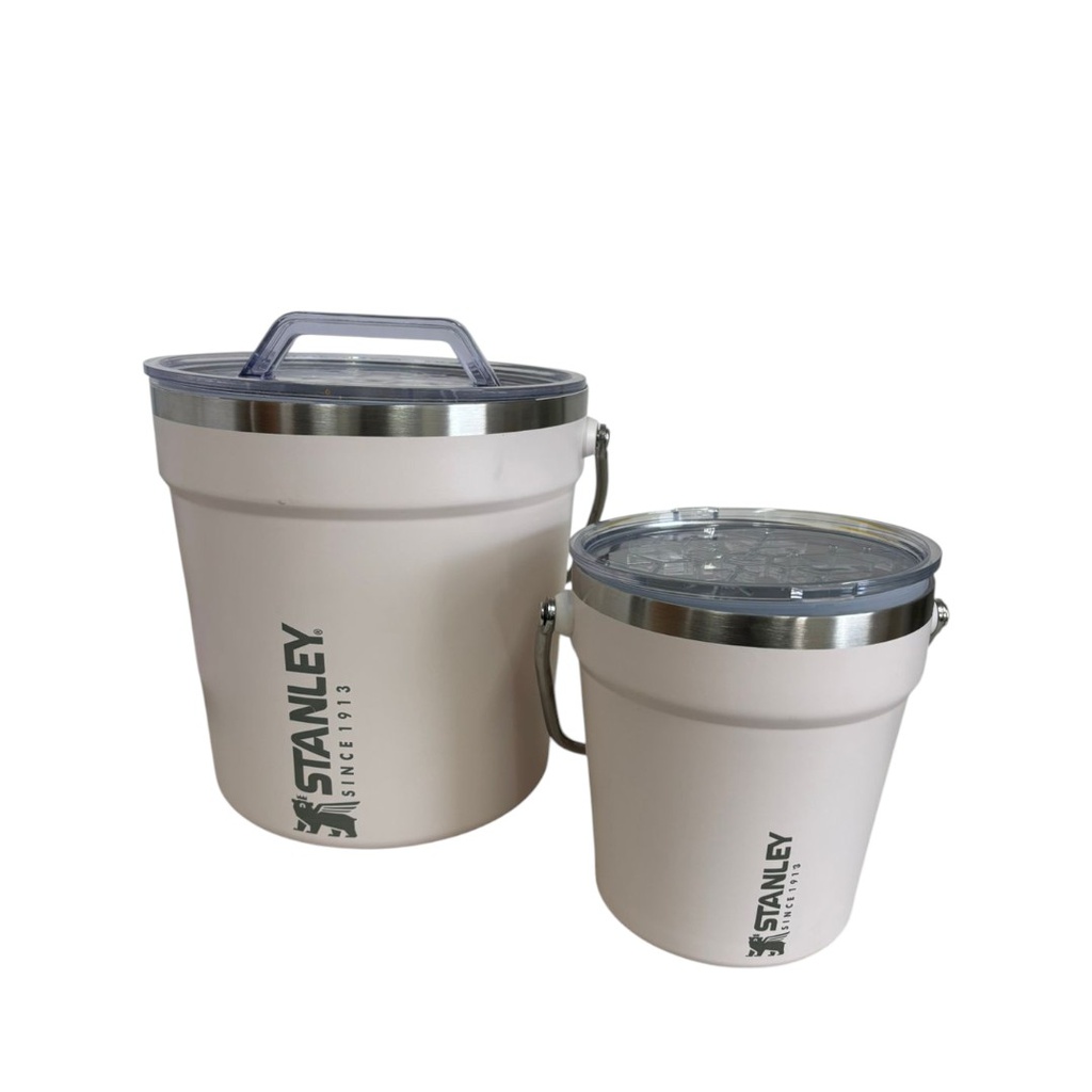 KIT CONSERVADORAS STANLEY X2 ACERO INOX 8 L + 2 L