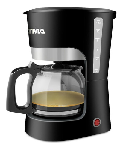 CAFETERA ATMA DE FILTRO 8143P 1.25L NEGRA