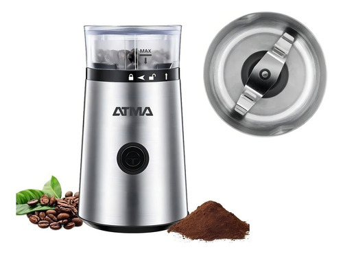 MOLINILLO ELECTRICO DE CAFE ATMA MC8141P 150W