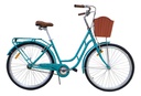 BICICLETA RDI MBRDIV-TU MANHATTAN R28 VERDE AGUA