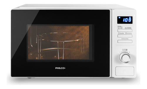 MICROONDAS PHILCO MPHDGW28UAP DIGITAL 28L C/GRILL BLANCO