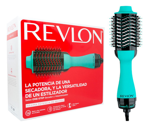 CEPILLO SECADOR VOLUMINAZADOR REVLON RVDR5222TEALA2AV1