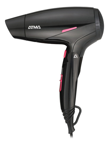SECADOR DE PELO ATMA SP8965P SHINE TRAVEL NEGRO