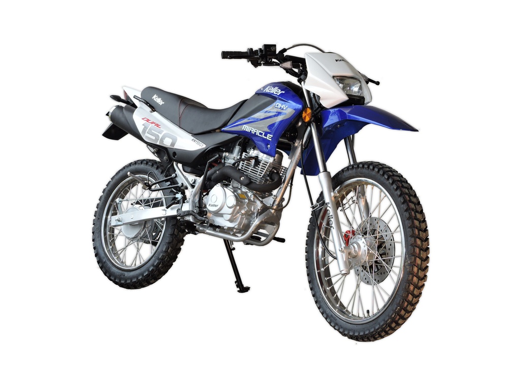 MOTO KELLER MIRACLE 150 KN150GY AZUL