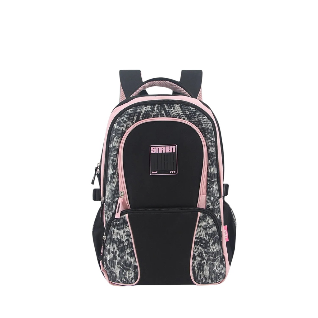 MOCHILA LSYD STREET WEAR 91.2820 18.5" NEGRA