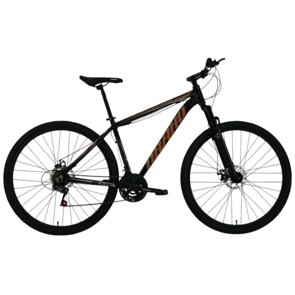 BICICLETA TOMASELLI DRAKO STRONG R29 TALLE S NEGRO BRONCE GRIS