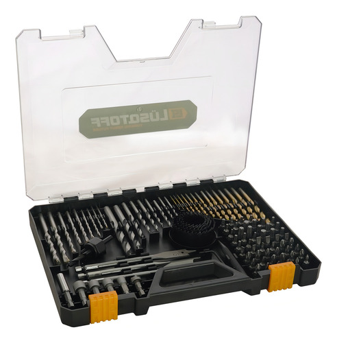 JUEGO DE MECHAS Y PUNTAS LUSQTOFF JMPL100-8 100 PIEZAS